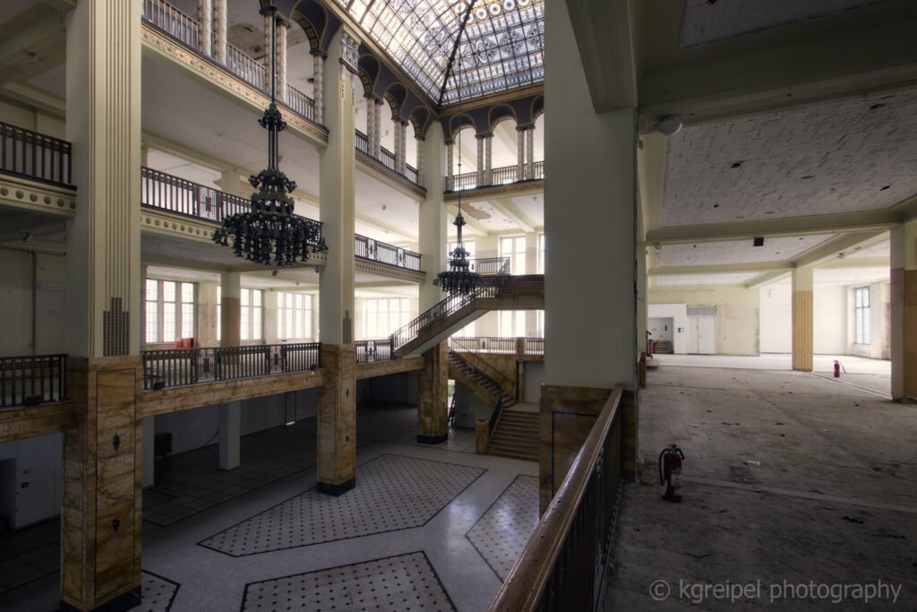 abandoned grand budapest hotel